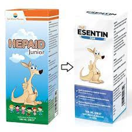 Esentin Kids Jarabe, 100 ml, Sun Wave Pharma
