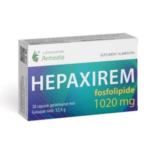 Hepaxirem phospholipide, 1020 mg, 3 blisters x 10 comprimés, Remedia