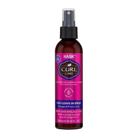 Spray 5 in 1 pentru protectie si descurcare bucle Curl Care, 175 ml, Hask