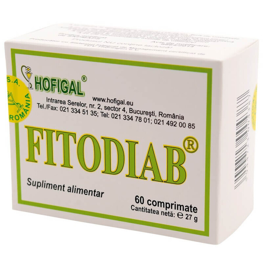 Fitodiab, 60 Tabletten, Hofigal