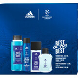 Adidas Set UEFA 9 after shave + gel de duș + deodorant + deodorant natural spray, 1 buc