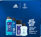 Adidas Set UEFA 9 after shave + gel de duș + deodorant + deodorant natural spray, 1 buc