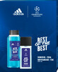 Adidas Set UEFA 9 deodorant natural spray + gel de duș, 1 buc