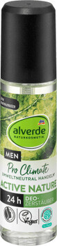 Alverde Naturkosmetik MEN Nat&#252;rliches Deospray ACTIVE NATURE, 75 ml