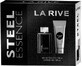 La Rive Set  STEEL ESSENCE apă de toaletă + gel de duș, 1 buc