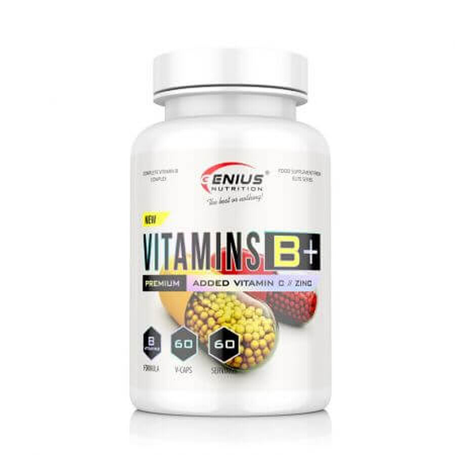 B-Complex, 60 capsule, Genius Nutrition