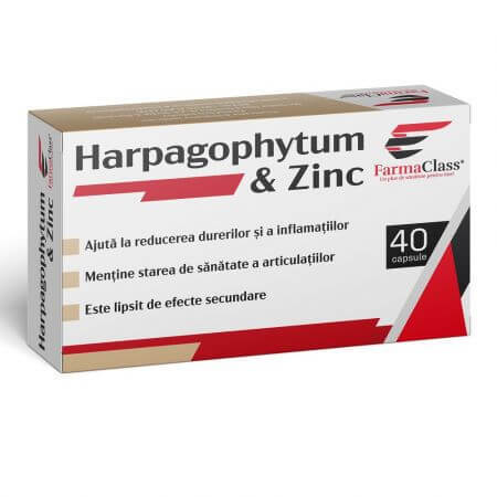 Harpagophytum & Zink, 40 Kapseln, FarmaClass