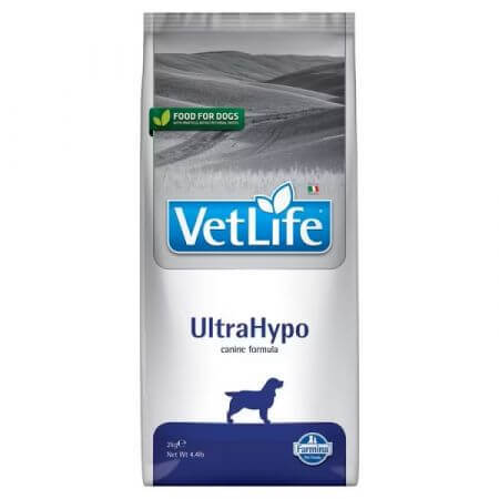 Hrana uscata pentru caini Ultra Hypo, 2 Kg, Vet Life