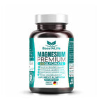 Premium Magnesium Bisglycinat, 60 Kapseln, Boost4Life