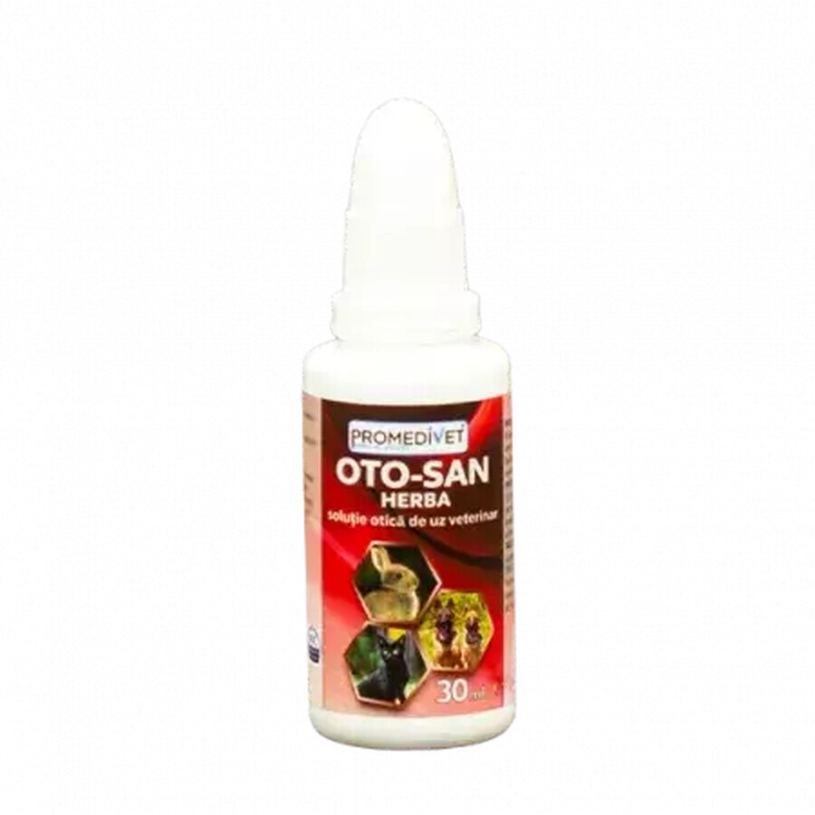 Oto-san Herba solutie otica, 30 ml, Promedivet