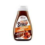 Sirop cu aroma de ciocoloata si caramel Zero Calories, 425 ml, Genius Nutrition