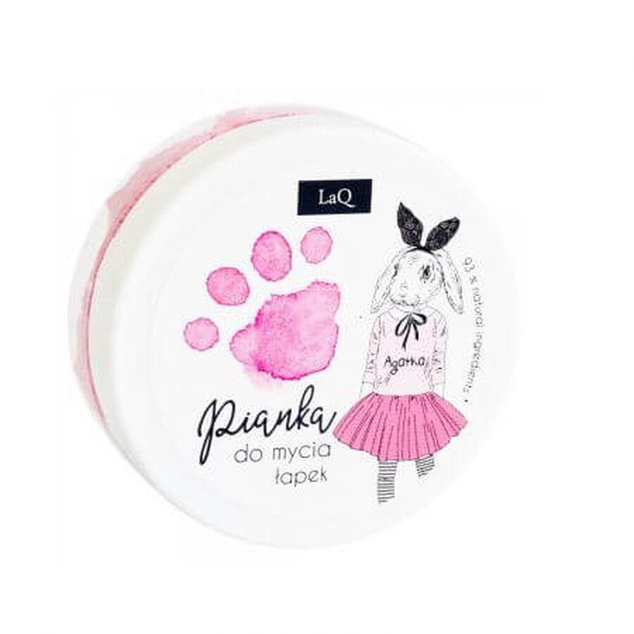 Rosa Reinigungsschaum für Kinder, 20 g, LaQ