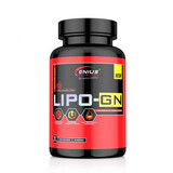 Supliment pentru arderea grasimilor LIPO-GN, 90 capsule, Genius Nutrition