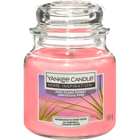 Yankee Candle Duftkerze rosa Insel, 104 g