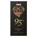 Ciocolata neagra cu 95% cacao, 75 g, Torras