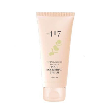 Crema pentru picioare hranitoare si relaxanta cu Matcha, 100 ml, Minus 417