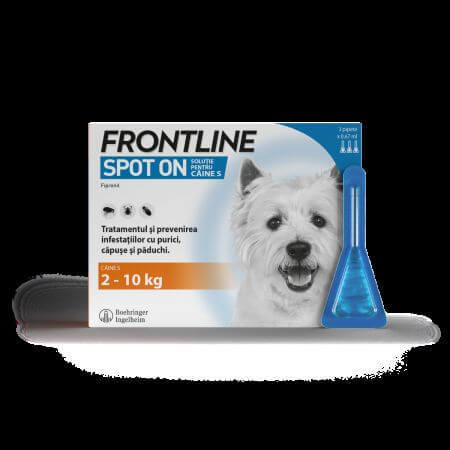 Frontline Spot On S, 2-10 kg, 3 pipete, Frontline