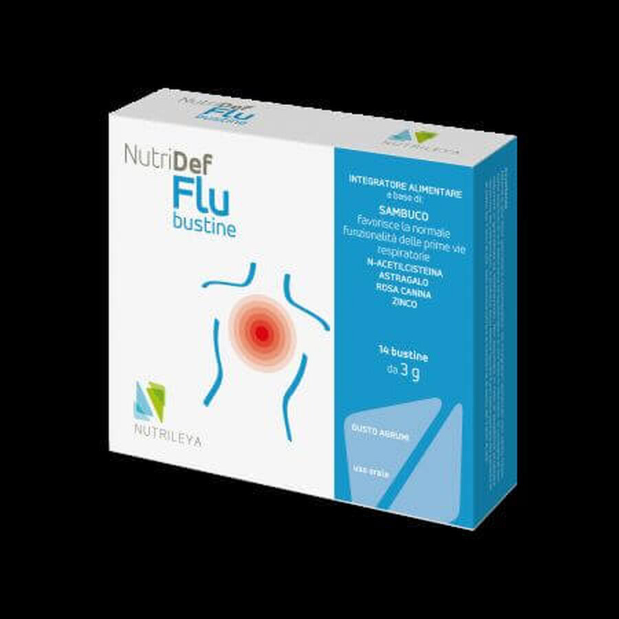 NutriDef Grippe-Beutel, 14 Beutel, Nutrileya