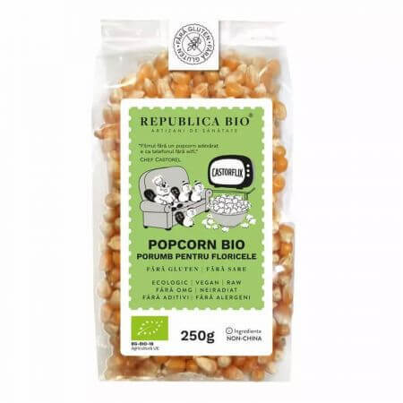 Bio-Popcornmais, 250 g, Republica Bio
