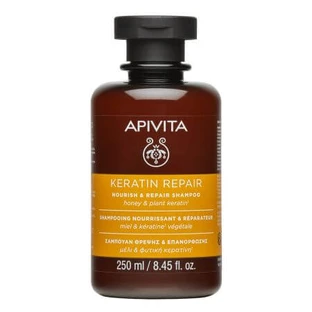 Shampooing réparateur à la kératine, 250 ml, Apivita
