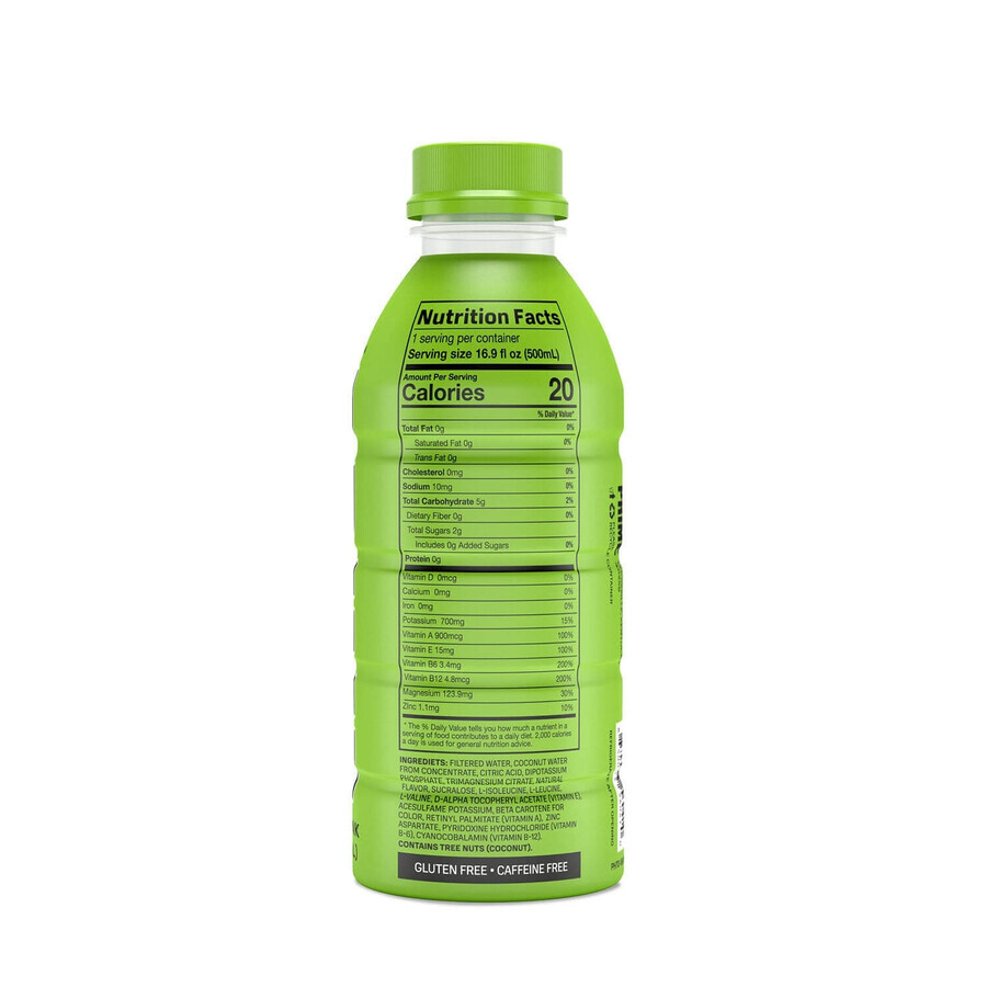 Prime Hydration Rehydrierungsgetränk mit Zitronen- und Limonengeschmack, 500 ml, GNC