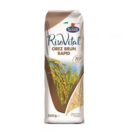 RisoVital schneller brauner Reis, 500 g, Scotti