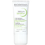 Bioderma Sebium Sensitive Beruhigendes und feuchtigkeitsspendendes Fluid für Akne-Haut, 30 ml