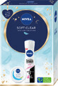 Nivea Set cadou SOFT CLEAR cremă + deodorant spray, 1 buc