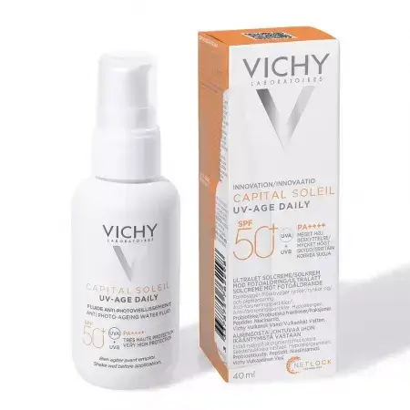 Vichy Capital Soleil Anti-Aging Sonnenschutz Fluid SPF 50+, 40 ml