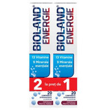 Pachet Bioland Energie, 20+20 comprimate efervescente, Biofarm