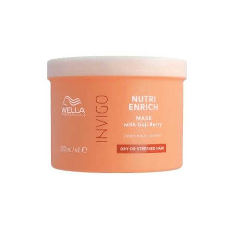 Masca intens nutritiv pentru par uscat si deteriorat Invigo Nutri-Enrich, 500 ml, Wella Professionals