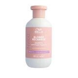 Shampoo mit violettem Pigment zur Neutralisierung von Gelbtönen Invigo Blonde Recharge, 300 ml, Wella Professionals