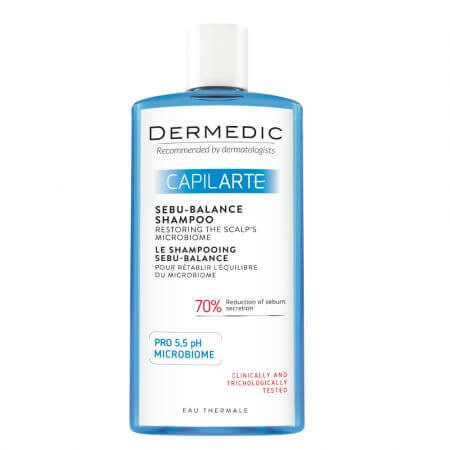 Dermedic Sebu-Balance Sebum regulierendes Shampoo Capilarte, 300 ml