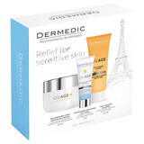 Dermedic Set Oilage Nourishing Day Cream, 50 ml + Syndet Oil, 25 ml + Eye Contour Cream, 7 ml