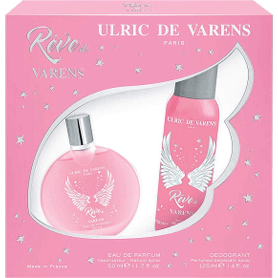 Ulric De Varens Set cadou REVE apă de parfum + deodorant spray