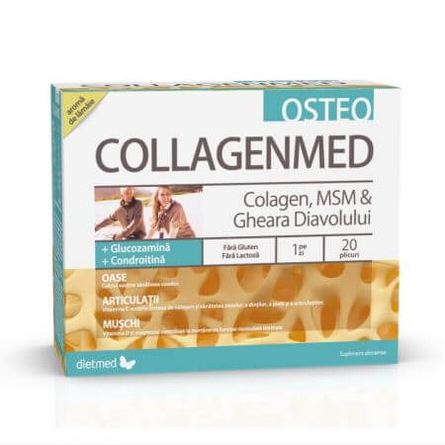 Collagenmed Osteo, 20 plicuri, Dietmed