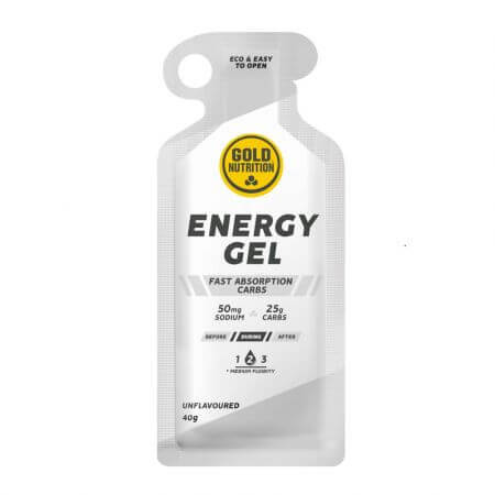 Energie-Gel ohne Geschmack Energy, 40 g, Gold Nutrition