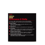 Mega Men Performance & Vitality Vitapak, Complex de Multivitamine pentru Barbati, Performanta si Vitalitate, 30 pachetele, GNC 