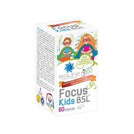 Focus Kids BSL, 60 caspule, Helcor