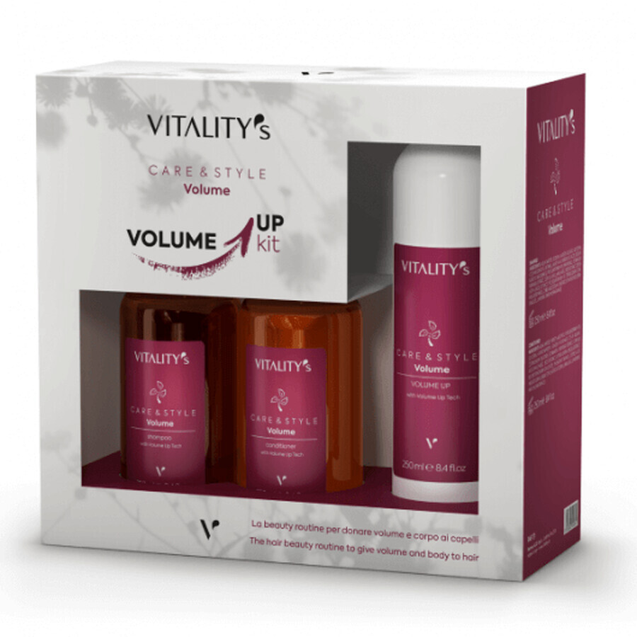 Vitality's Care&Style Volume Up Haar Set 3 x 250ml