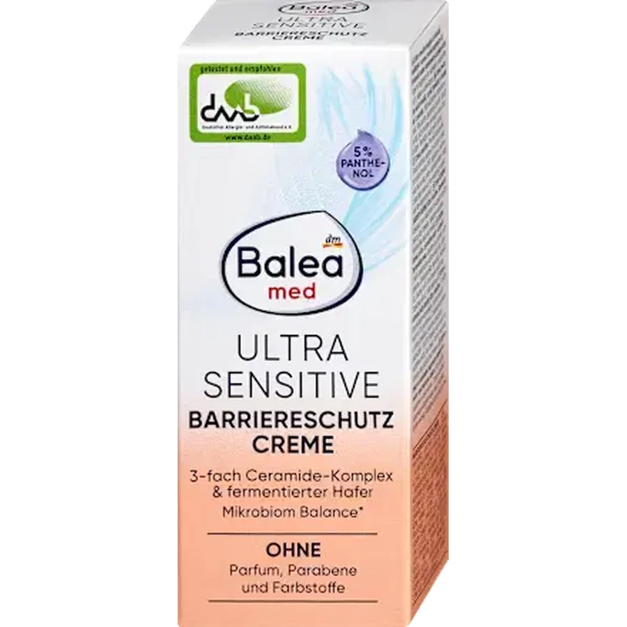 Balea med Tagescreme Barriereschutz Ultra Sensitive, 50 ml