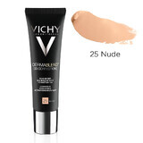 Vichy DermaBlend  Fond de ten corector cu acțiune de nivelare 16h 3D Correction, Nuanța 25 Nude, 30 ml