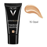 Vichy DermaBlend Fond de ten corector cu acoperire 16 ore , Nuanța 15 Opal, 30 ml