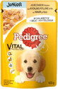 Pedigree Nassfutter Junior Hund mit Huhn und Reis, 100 g