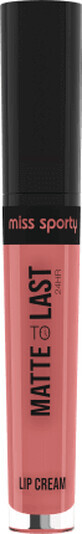 Miss Sporty Matte to Last 24H ruj lichid 410 Passionate Blush, 1 buc