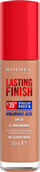Rimmel London Lasting Finish 35H fond de ten 201 Classic Beige, 1 buc