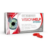 Capsule pentru sanatatea ochilor cu Omega 3 VisionHelp Hydra, 30 capsule, Marnys