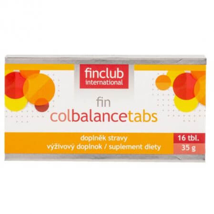 Colbalancetabs, 16 tablete, Fin Club