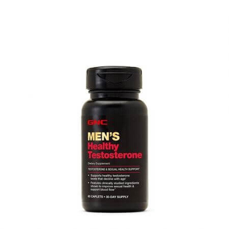 Men's Healthy Optimal Testosterone Formula, 60 Tabletten, GNC