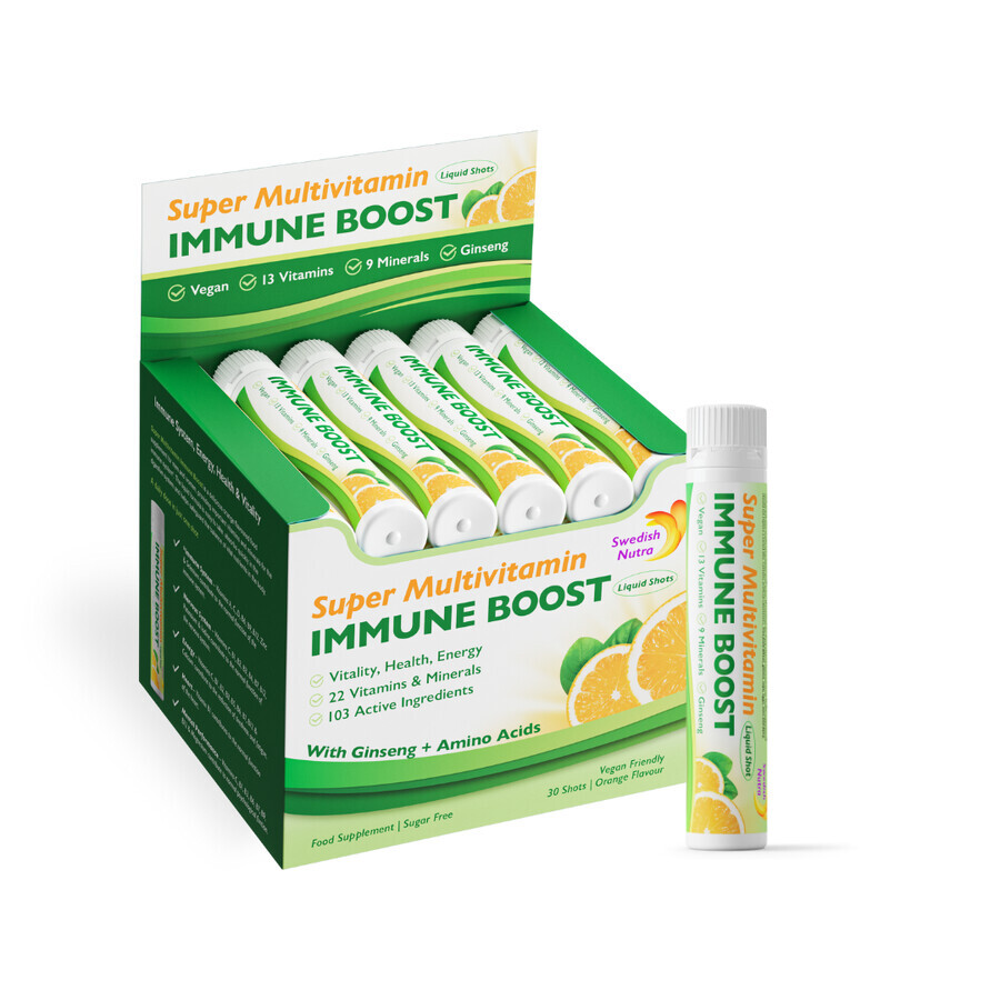 Immune Boost Complex, 30 Ampullen, Swedish Nutra